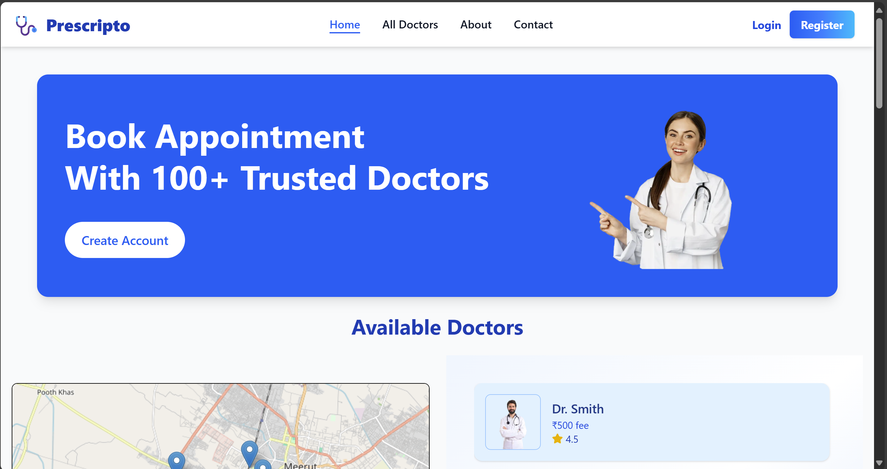 MedSync – Doctor Discovery Platform